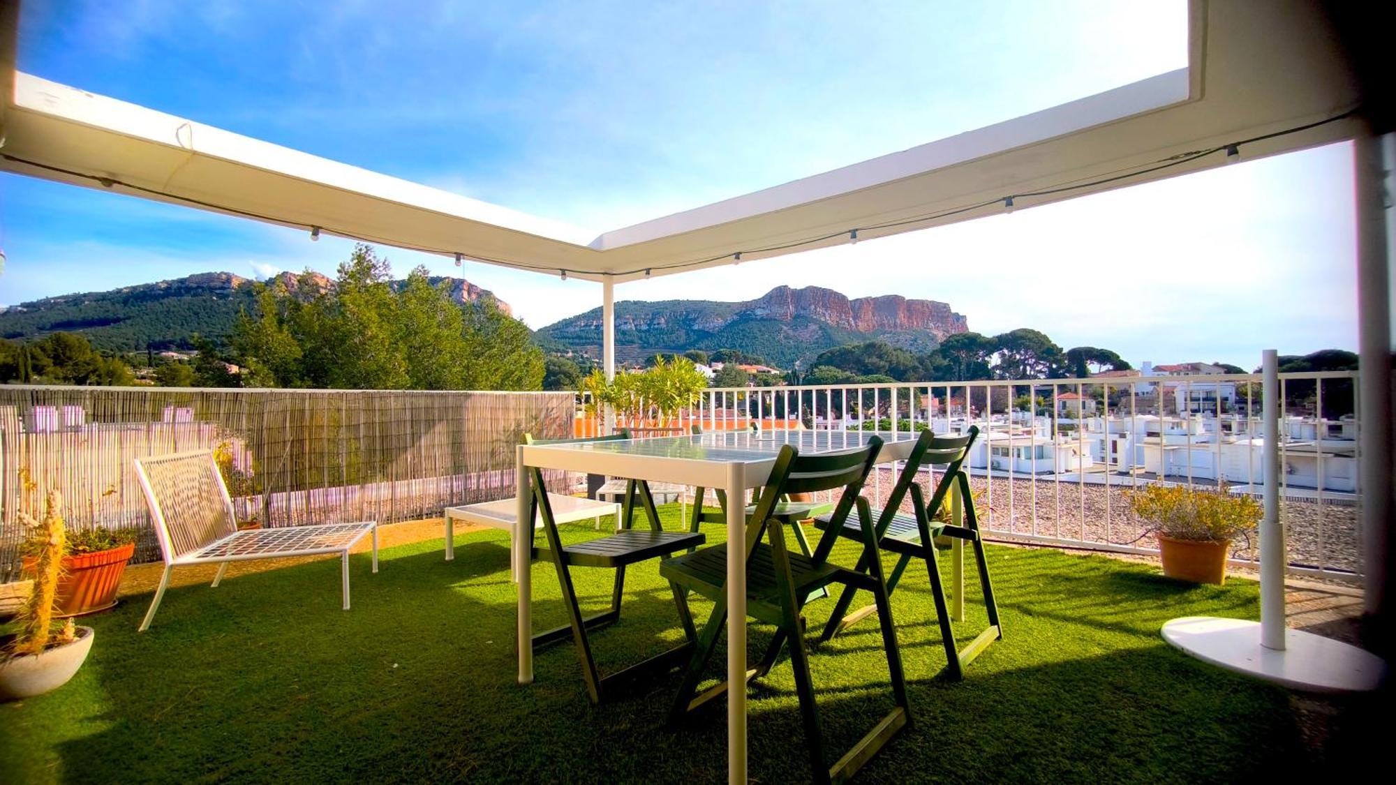 Sunset Garden - Roof Top 45 M2 Vue Mer / Cap Canaille Cassis Exteriör bild